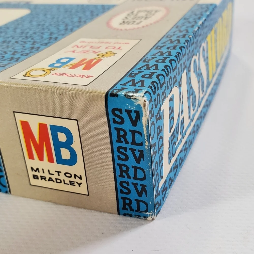 Password Game 1964 Vintage Board Game Classic Family Collectible